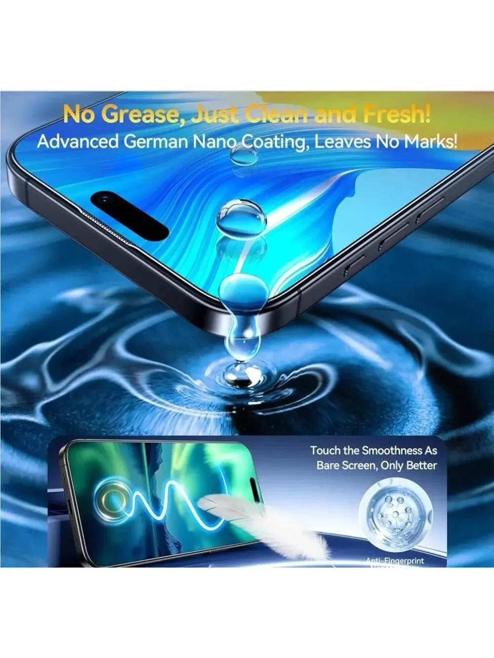 Popoluku iPhone 17 Pro Privacy Screen Protector 6.3